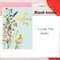 Mother’s Day Card Making Kit – 12 Pack Gold Foil Flower Greeting Cards with Envelopes & Stickers, Blank Inside Bulk Cards for Mom